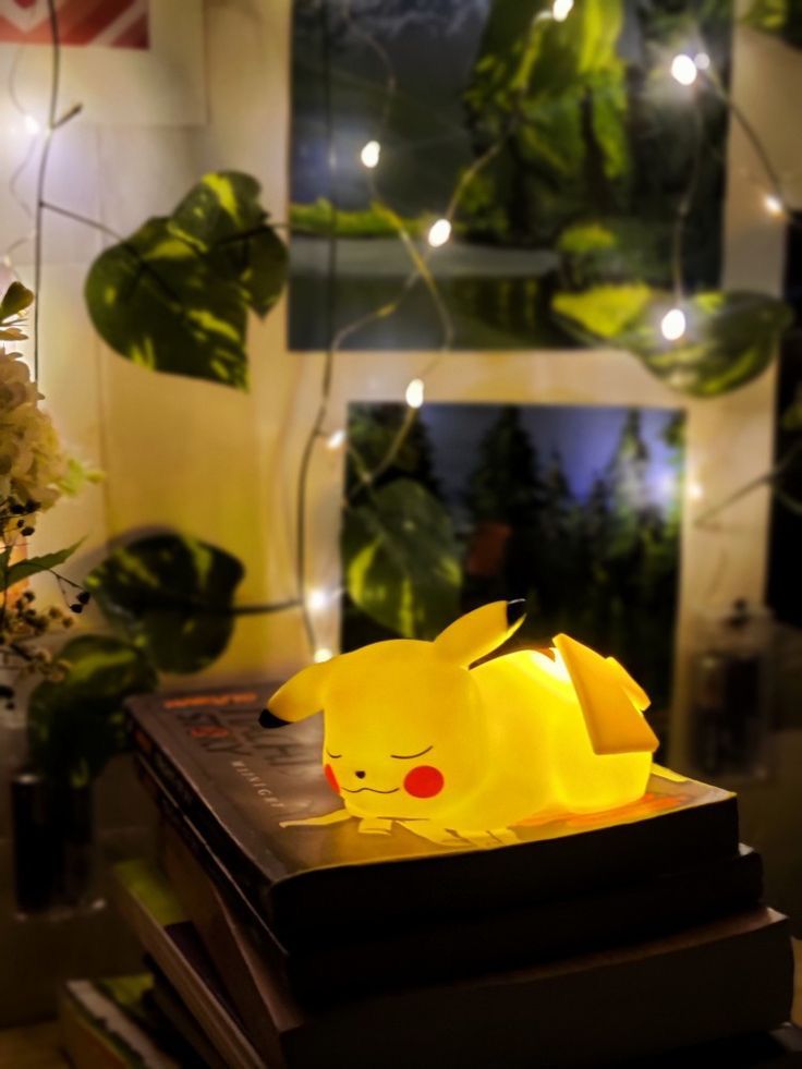 Cute Pikachu Pocket Monster Bedside Lamp